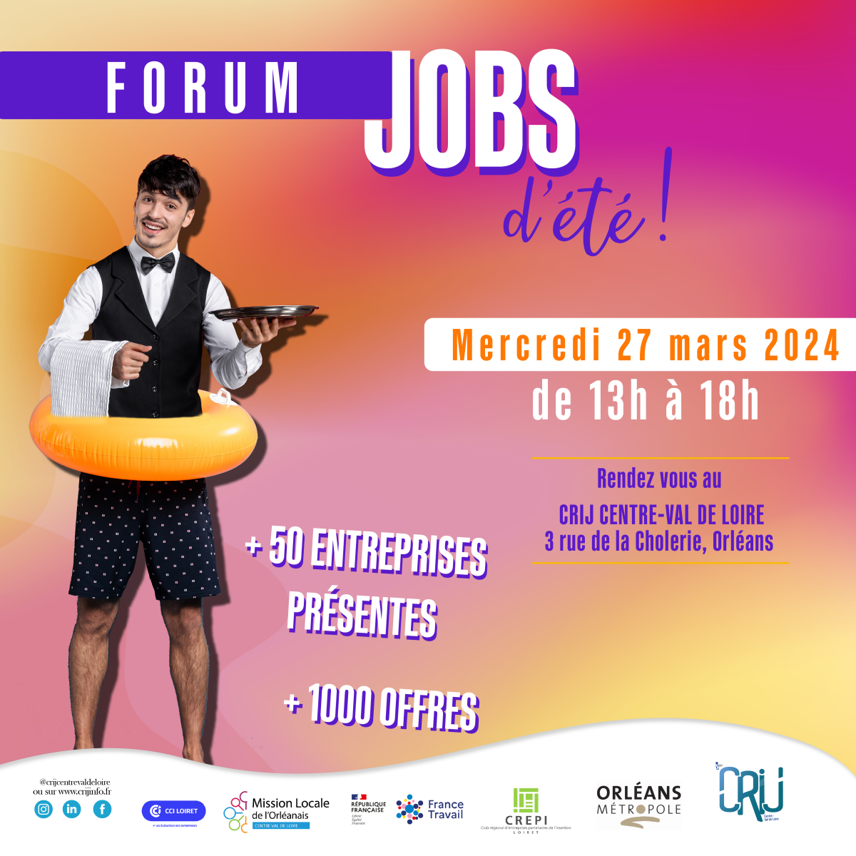 Forum jobs d’été 2024
