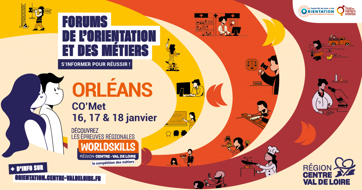  Forum de l'Orientation et des métiers d'Orléans 2025